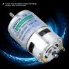 12V 775 DC Motor - High Torque (Max 20000 RPM) Dual Ball Bearing, Built-in Cooling Fan for Power Wheels Upgrade (D Shaft, Includes Bracket) view 4