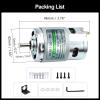 12V 775 DC Motor - High Torque (Max 20000 RPM) Double Ball Bearings, Built-in Cooling Fan, Suitable for Power Wheel Upgrade (Round Shaft, with Bracket) view 2