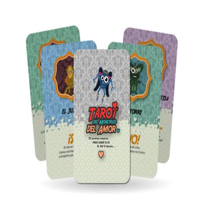 Love Monster Tarot - Yes No - Major Arcana (Spanish)