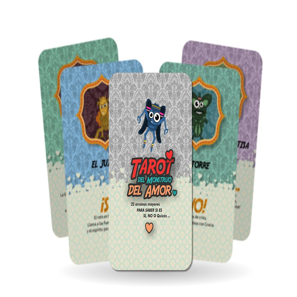 Love Monster Tarot - Yes No - Major Arcana (Spanish)