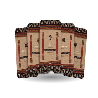 Adinkra Tarot - African Tarot - Major Arcana (Spanish)