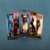 Royal Dogs Tarot - Major Arcana view 2