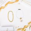 Alasum Kids Jewelry Mini Doll Necklace Pretend Play Accessory for Little Girls Party Dress-up Toy Decorative Chain view 3