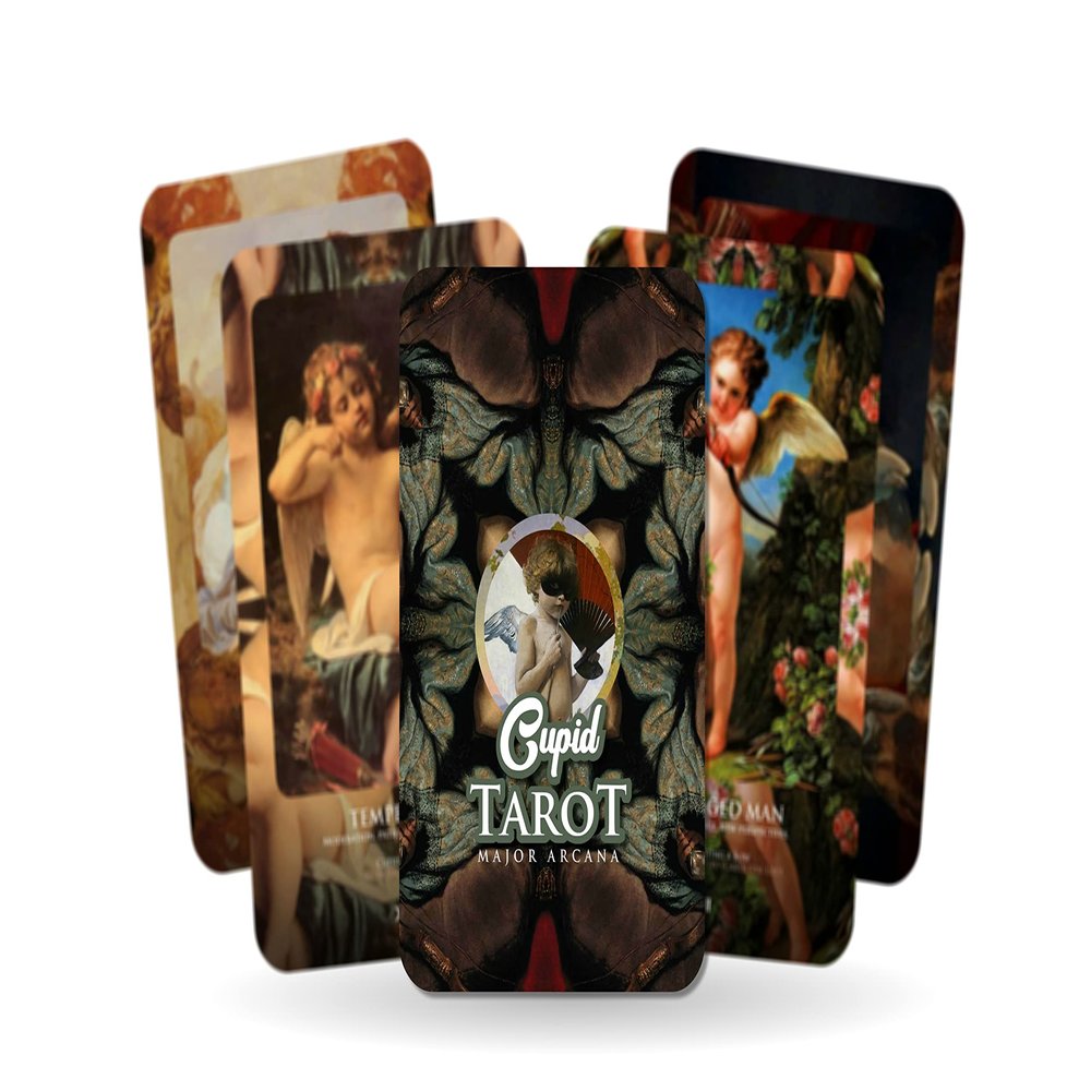 Cupid Tarot - Major Arcana - 22 Artists About Cupid Colorful