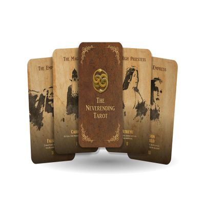 Ibiza Tarot The Neverending Tarot - Major Arcana Cards | Fortune Telling Tarot Cards Deck for Beginners | Authentic Tarot Experience - Set of 22 Cards