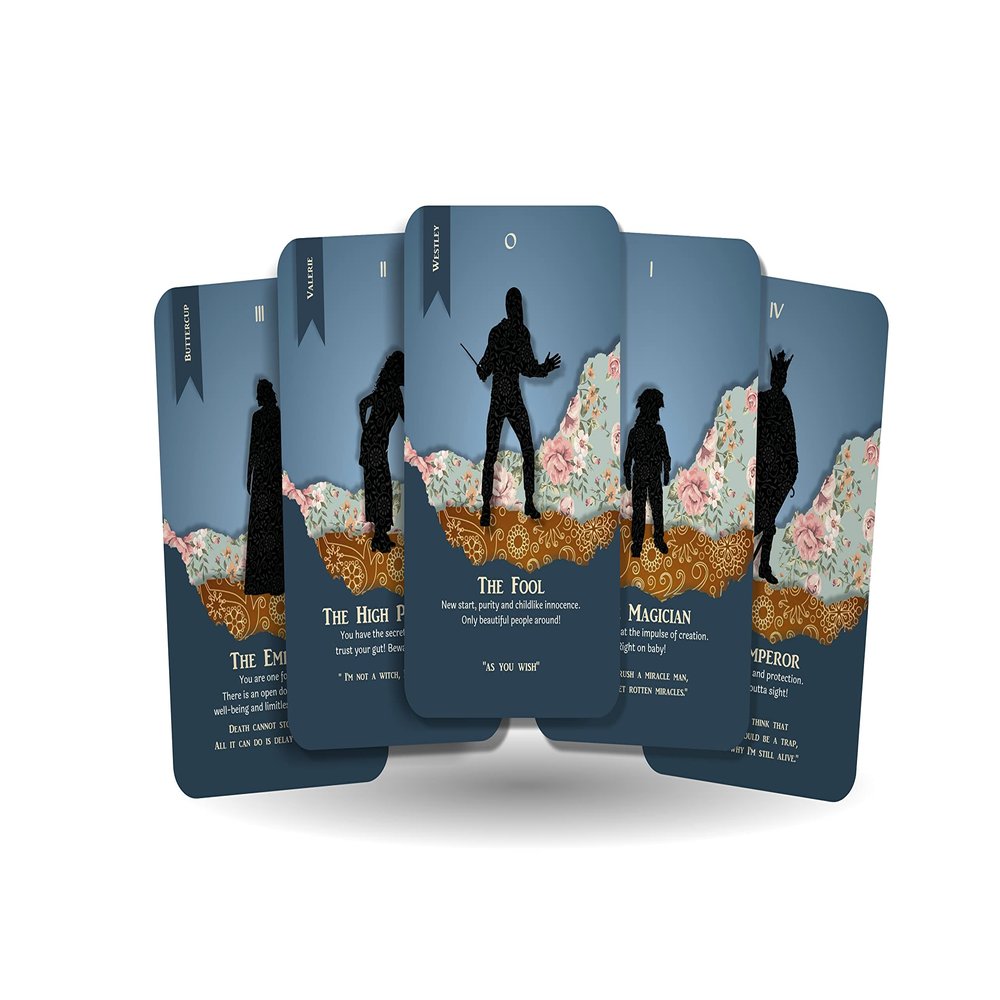 Ibiza Tarot The Princess Tarot - Major Arcana - Cards | Fortune Telling Tarot Cards Deck for Beginners | Authentic Tarot Experience - Set of 22 Cards