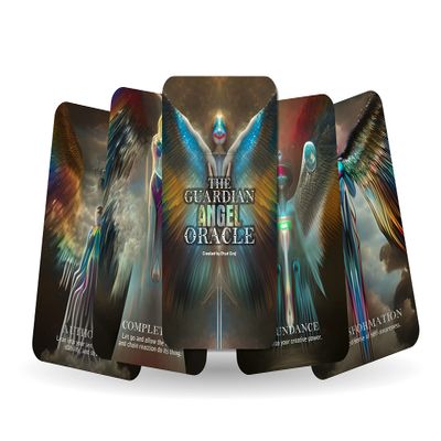 Ibiza Tarot The Guardian Angel Oracle - Angel Cards | Fortune Telling Oracle Cards Deck for Beginners | Authentic Experience - Set of 24 Cards