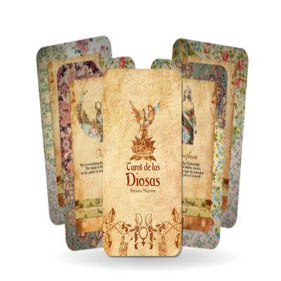 Tarot Deck - Goddess Power Cards - Major Arcana - Sacred Feminine Oracle (Spanish)