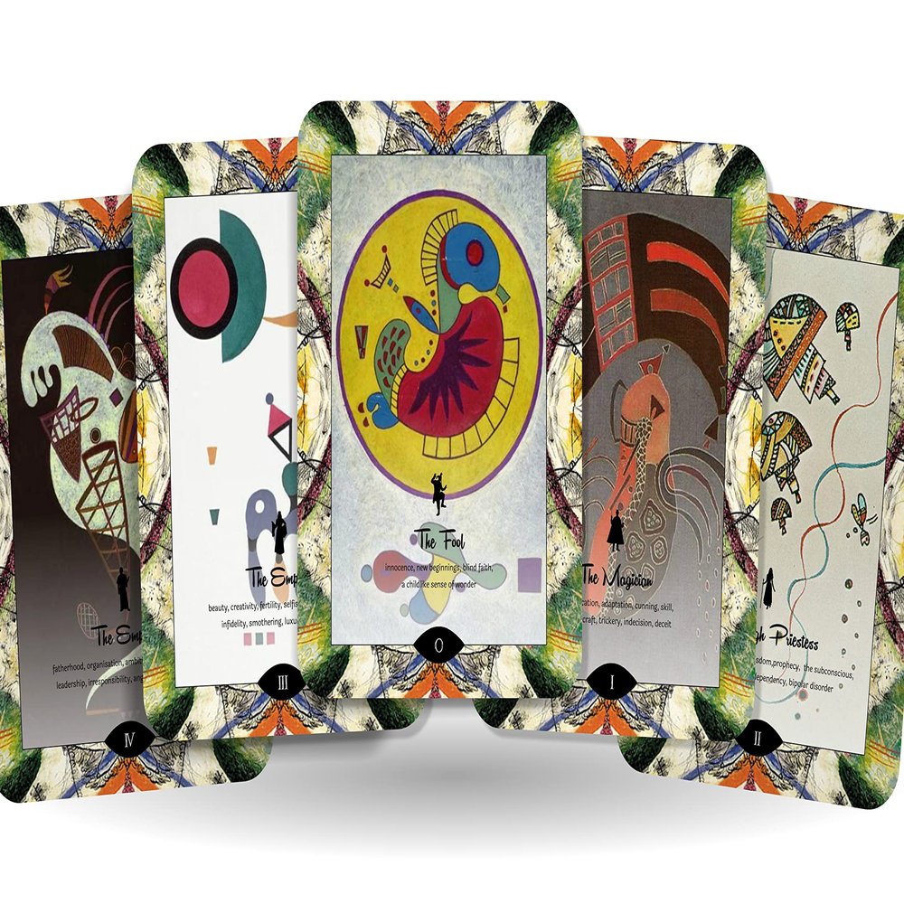 The Kandinsky Tarot - 78 Cards - Wassily Kandinsky