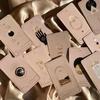 Luna Soleil  Tarot Deck in Sand Camel | 78 Tan Tarot Cards, Beige White Gold Foil Gilded Edges, Beginner's Complete Card Deck, Divination Tools view 2