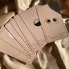 Luna Soleil  Tarot Deck in Sand Camel | 78 Tan Tarot Cards, Beige White Gold Foil Gilded Edges, Beginner's Complete Card Deck, Divination Tools view 4