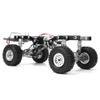 VBESTLIFE 1/16 RC Car Frame,Car Frame Upgrade Part with Electronic Devices Fit for C24 C14 1/16 RC Car (Silver) view 3