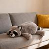 ARELUX Soft 18in Raccoon Stuffed Animals: Raccoon Plush Cute Cuddly Body Pillow Hug Sleeping Fluffy Wild Animal Toys Bed Decor Plushie Doll Friends Family Member view 4