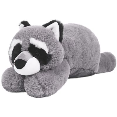 ARELUX Soft 22in Raccoon Stuffed Animals: Raccoon Plush Cute Cuddly Body Pillow Hug Sleeping Fluffy Wild Animal Toys Bed Decor Plushie Doll Friends Family Member