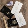 Moondust  Tarot Deck | 78 Black White Tarot Cards, Gold Foil Edges, Beginner's Complete Card Deck, Egyptian Magic Divination Tools view 4