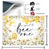 Avezano Bee Birthday Party Decorations So Sweet to Bee One 1st Birthday Backdrop Kids Sweet One Theme Birthday Photoshoot Background Cake Table Banners (7x5ft) view 2