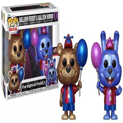 Funko Pop Five Nights at Freddys Balloon Freddy and Balloon Bonnie 2 Pack
