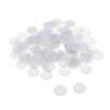 pistro 100x ABS Plastic 23mm Bingo Game Poker Chips Casino Tokens Count Fun Toys - White, 23mm view 2