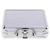 pistro Portable Poker Chips Aluminum Case Container Poker Chips Storage Box - 100pc view 1