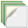 Etarnfly 8 Pack Peel-and-Stick Building Baseplates, 10x10 Classic Self-Adhesive Boards - 100% Compatible with All Major Brands, Sturdy Stacking Play Table Top, Green/Grey/White/Sand view 1
