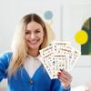 mermermu 5"x7" Camping Bingo Game Cards (24 Kinds), Campground Activity for Family, Outdoor Indoor, Hiking, Road Trip Activities, Camp Birthday Theme, Campfire Bingo view 4