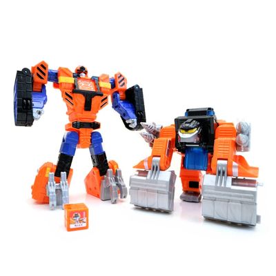 Signim Hello Carbot Max Dozer Transformer to Gorilla Robot from Excavator 10.2x3.3x15.3inch