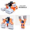 Signim Hello Carbot Max Dozer Transformer to Gorilla Robot from Excavator 10.2x3.3x15.3inch view 4