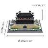 Goirzi 900Pcs The Namdaemun Gate Seoul South Korea Building Set World Landmark Architecture Model Collectible Toy for Kids and Adults view 2