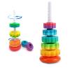 LUCKFUTURE Spinning Stacking Toys, Educational Toddler Toy Stacking Rings Baby Toys, Montessori Toy for Girls and Boys, Spin Gears Christmas Birthday Gift for 1-3 Year Old view 1