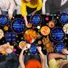 160 Pack Neon Party Supplies Glow Tableware Set Glow Party Plates Glow in The Dark Birthday Plates, Napkins and Forks Blacklight Party Decoration Neon Glow Birthday Party Decoration Favor Serves 40 view 4