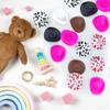50PCS Plastic Mini Western Cowboy Cowgirl Hats Cute Miniature Hat West Party Crafts for Cowboy Cowgirl Party Supplies (Colourful) view 3