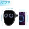 Depointer Life Kids Led Mask with Gesture Sensing LED Lighted Face Mask for Costume Cosplay Party Masquerade,Ages 3-10 view 2
