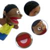 Family Hand Puppets, Puppets for Adults Puppets for Kids Role Paly Family Members 11.8 INCH, Multicultural Finger Puppet with Movable Mouth Soft Plush Puppets for Storytelling Teaching (African Style) view 4
