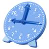 Study Teaching Model Three Needle Linkage Clock Model for Teaching Blue Early Education Math Model Children Teaching Equipment Early Education view 1
