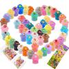Slime Kit with 54 Pack,Valentines Mini Butter Slime, Non-Sticky and Super Soft, for Girls 10-12, Fruit Slime Party Favors Kids, Birthday Gift, DIY Putty Toy Boys view 3