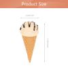 Ipetboom Toddler Kids Kids Toddler Artificial Ice Cream Cone, 1 Pc Fake Ice Cream Prop Artificial Ice Cream Model Fake Toddler Toddler Kids view 3