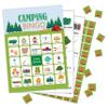 Camping Bingo Cards, Camp Adventure Bingo Game, Camp Birthday Party Game, Outdoor, Indoor, Family Travel Group Activity - 24 Players/03luying view 1