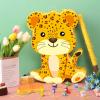 Aoriher Cheetah Piata Leopard Party Supplies with Blindfold and Bat Safari Birthday Supplies Leopard Print Wild Animal Party Decors for Birthday Gathering Event Favors Decor, 16 x 12.2 x 3.2 Inch view 3