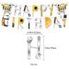 Tools Party Decorations Tools Birthday Party Supplies Includes Toolbox Happy Birthday Banner, Cake Topper, Cupcake Topper, Balloons for Tools Themed Party view 2