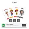 4D+ Augmented Reality Flashcards for Kids  Educational STEM Cards with Free App  Interactive Learning for Ages 4+ (Octaland 4D+) view 2