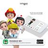 4D+ Augmented Reality Flashcards for Kids  Educational STEM Cards with Free App  Interactive Learning for Ages 4+ (Octaland 4D+) view 4