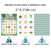 Hawaiian Bingo Cards, Tropical Summer Party Activities Bingo Game For Family, Adults Birthday Party, Family Activities Party, Group Activity - 24 Players/07xiatian view 2