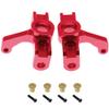 Aluminum Front/Rear Steering Hub Base C Carrier Knuckle Base C Seat Upgrade Parts for WLtoys 144001 1/14 RC Car Truck Buggy Replacement Accessories (Red) view 2