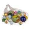 Out of the blue Glass Marbles Game Approx. 250 g Colourful Glass Baubles Various Sizes Craft Game view 3