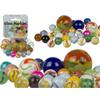 Out of the blue Glass Marbles Game Approx. 250 g Colourful Glass Baubles Various Sizes Craft Game view 4