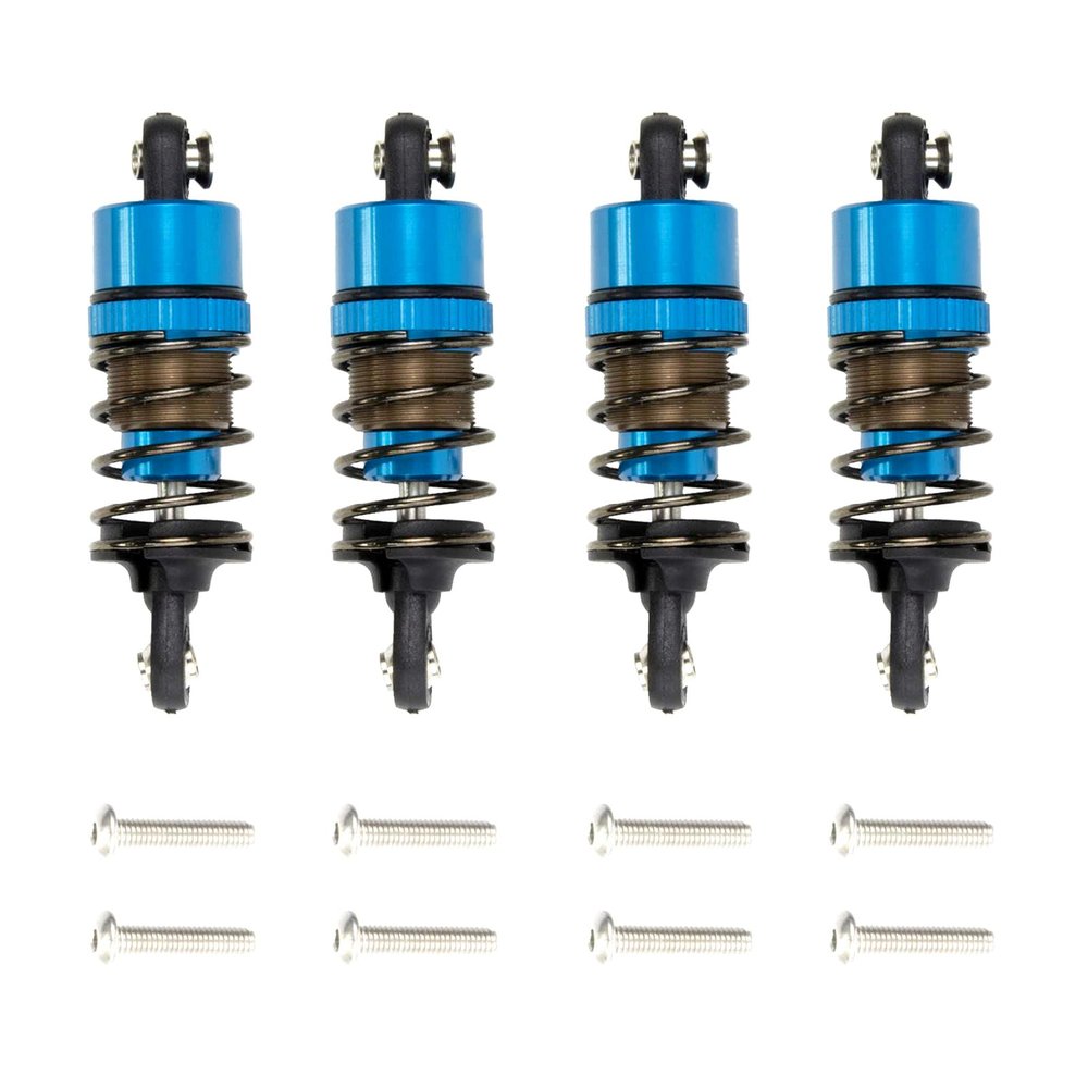 HOBOHY 52MM RC Oil Shock Absorber Damper Kit for Tamiya TT01 TT02 M03 M04 M05 M06 1/10 RC Car Chassis Upgrade Parts (BU)