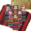 52 6 Cute Worry Dolls + 1 Free Guatemala Fabric Bag - Handmade Guatemala Worry Dolls - Set - Guatemalan - Guatamalen view 1