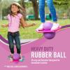 Flybar Pogo Trick Ball for Kids, Trick Bounce Board for Boys and Girls Ages 6+, Up to 160 lbs, Includes Pump, Easy to Carry Handle, Durable Plastic Deck Indoor, Outdoor Toy Pogo Jumper (Tie Dye) view 3