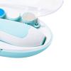 6 in 1Baby Nail Trimmer Electric, Electric Baby Nail Trimmer Baby Nail File Infant Nail Clippers with 1 Infant Nail Trimmer 8 Trimmer Head for Newborn Infant Toddler or Adult view 4