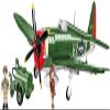 COBI Historical Collection WWII P-47 Thunderbolt & Tank Trailer Executive Edition view 1